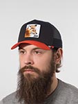 Бейсболка GOORIN BROTHERS арт. 101-2386 (черный / оранжевый)